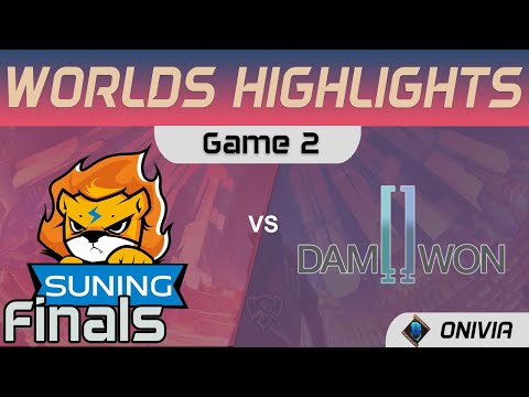 SN vs DWG Highlights Game 2 Finals Worlds 2020 Playoffs Suning vs DAMWON Gaming by Onivia