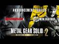 METAL GEAR SOLID: MASTER COLLECTION Vol.2 - Announcement Trailer (4K) | KONAMI