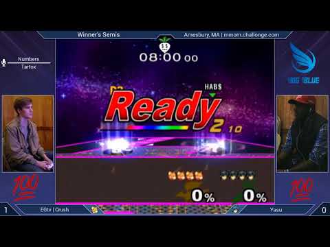 MMOM100 SSBM - EGtv | Crush (Fox) vs. Yasu (Marth) - Melee WSF