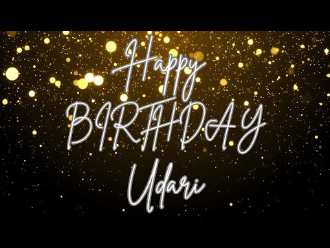 Happy Birthday Udari 🎉 | A Special Wish Just for You! | Let's Celebrate! 🎂