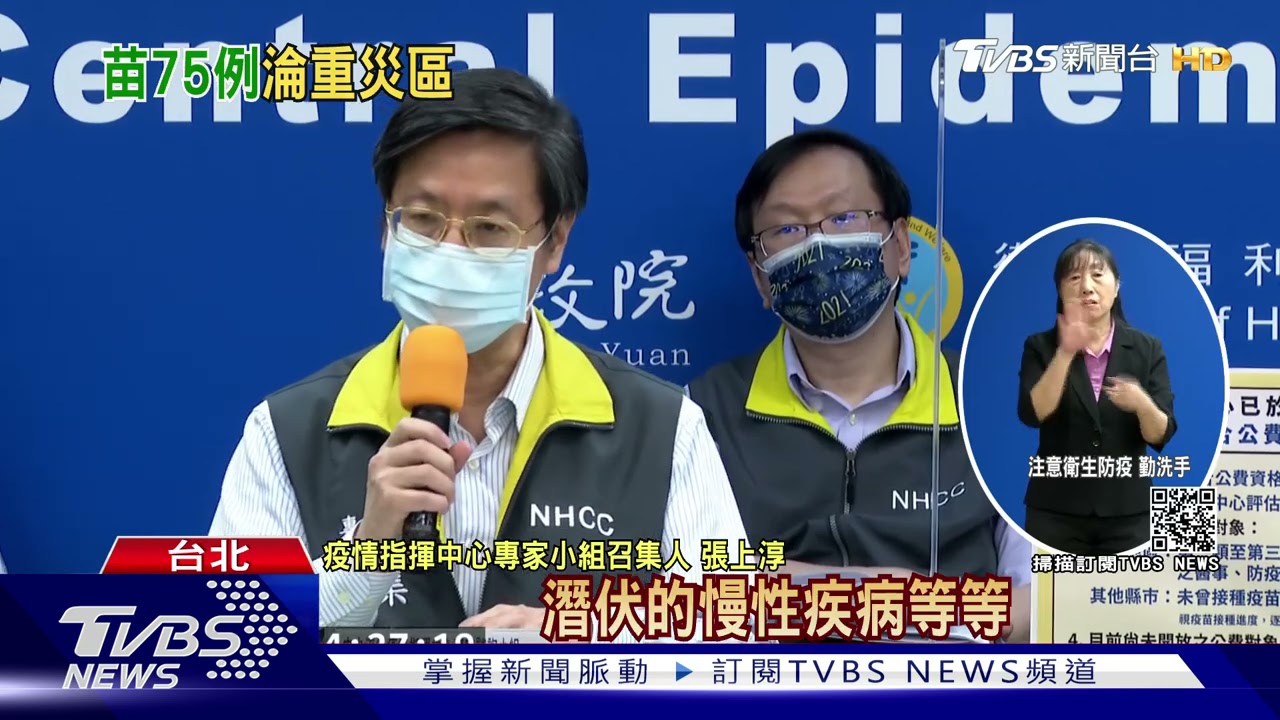 本土+335校正僅8例 苗栗單日確診75人大於台北