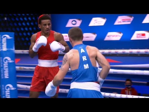 Day 7 (71kg) BARTEE EL II Obed (USA) vs  DARCHINYAN Arman (ARM) | AIBA WCHs 2021