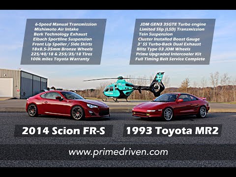 Prime Driven Car Giveaway #4 MR2 or FRS - would you choose the red one?