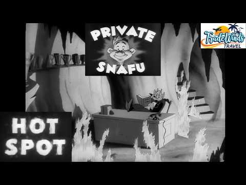 Private Snafu “Hot Spot” (1945) | WWII Military Training Cartoon | Episode 23 of 26