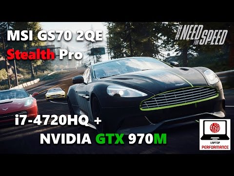 Need for Speed Rivals on GTX 970M + i7 4720HQ 60FPS MAXED OUT