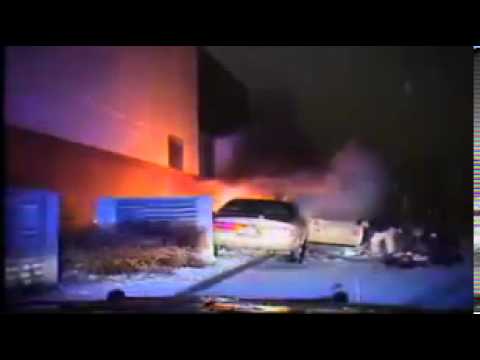 Heart-stopping moment hero cop dived into car to rescue reckless teen driver after his