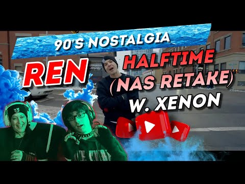 Ren - Halftime (Nas Retake) REACTION - A '90s Beat Revival!