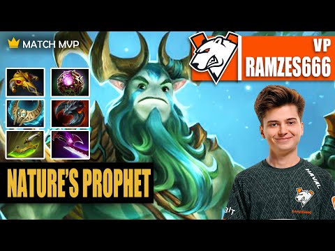Nature's Prophet Safelane | VP.RAMZES666 | LEGEND 666 IS READY | 7.31c Gameplay Highlights