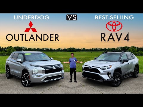 UNDERDOG or TOP DOG?? -- 2024 Mitsubishi Outlander vs. 2024 Toyota RAV4: Comparison