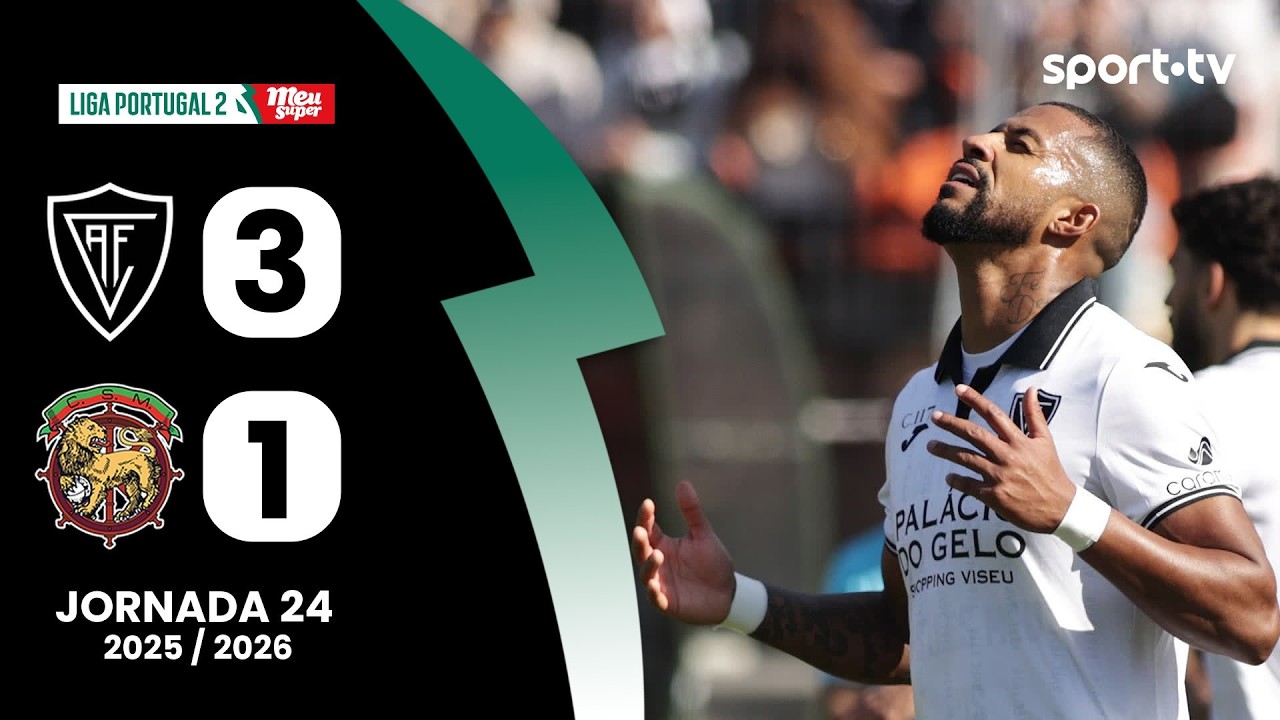 Académico Viseu vs Marítimo Highlights