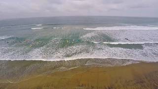 Guinness World Record Attempt for Most Surfers Riding a Single Wave