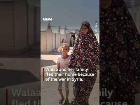 Flat-pack homes for refugees - BBC World Service #shorts