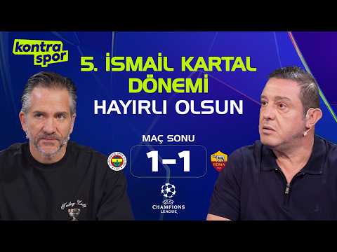 🔴 CANLI | Fenerbahçe - Roma Maç Sonu | Nihat Kahveci, Nebil Evren | Kontratak Şampiyonlar Ligi