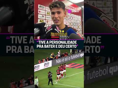 CARRASCAL COLOCOU A BOLA EMBAIXO DO BRAÇO E COBROU O PÊNALTI DA VITÓRIA! 🔴⚫ #shorts