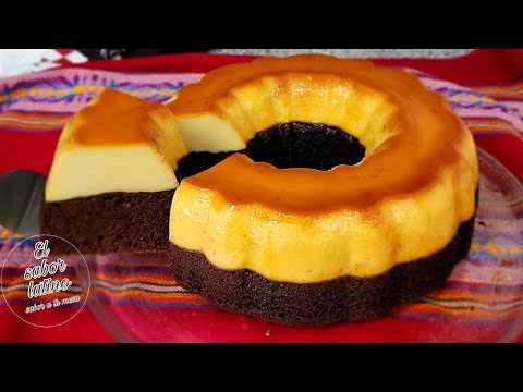 🔴No te sale el Chocoflan o Pastel Imposible? te Guió Paso a Paso | Receta Facil sin Horno!!