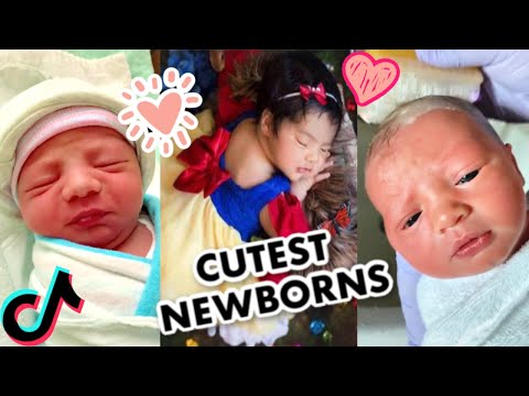 Cute Newborn Baby TikTok Compilation you MUST WATCH Home Birth & PREGNANCY Tik Tok!