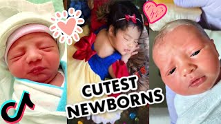 Cute Newborn Baby TikTok Compilation you MUST WATCH Home Birth & PREGNANCY Tik Tok!