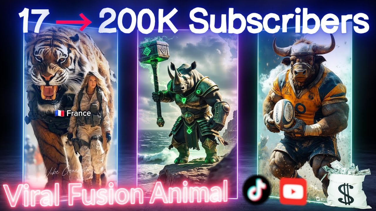 Ultimate Guide to making Viral Ai Animal Fusion for YouTube Shorts