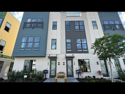 The Brix at The Packing District/ 😍beautiful new construction townhomes in Orlando, FL ☀️32804