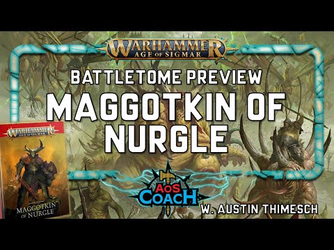 Maggotkin of Nurgle Battletome Preview | AoS 4e