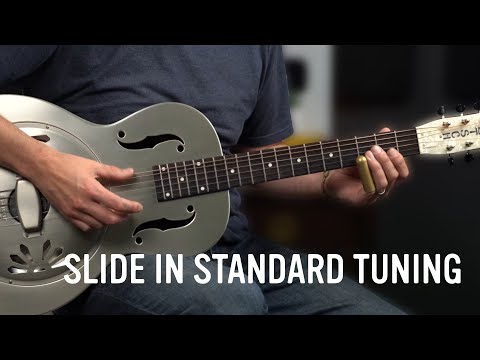 Think You Can't Play Slide Guitar in Standard Tuning?