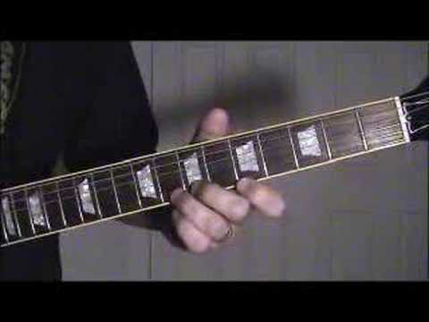 Guitar Lesson 2 - Bending notes in the Pentatonic Scale