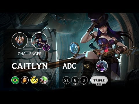 Caitlyn ADC vs Varus - BR Challenger Patch 9.24