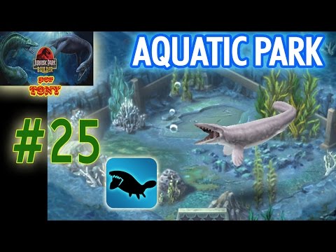 Aquatic Park Builder "Cap. 25 - Conseguir monstruo marino: Hainosaurus" por Tony