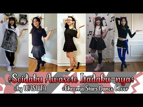 Seidaku Awasete Itadaku Nya - Chroma Stars【踊ってみた 】Wasuta Dance Cover