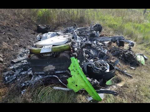 Lamborghini Huracan разбились на скорости 330км/ч