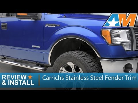 2009-2014 Ford F-150 Carrichs Stainless Steel Fender Trim Review & Install