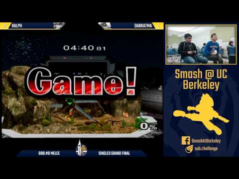 Berkeley Biweekly Battles #8 - Melee Singles Grand Finals: Ralph vs Darkatma
