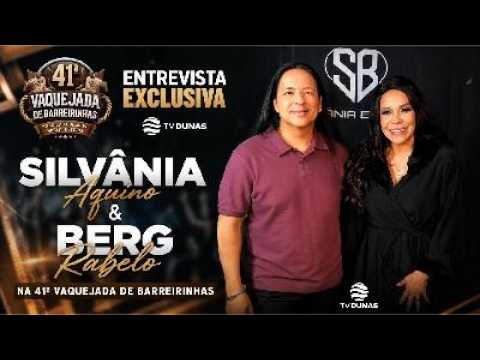 ILVÂNIA AQUINO E BERG RABELO FALAM COM EXCLUSIVIDADE À TV DUNAS NA 41ª VAQUEJADA DE BARREIRINHAS