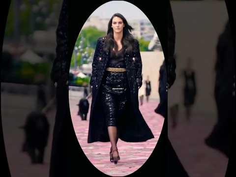 Vittoria Ceretti Stunning Looks For Chanel Haute Couture#shorts