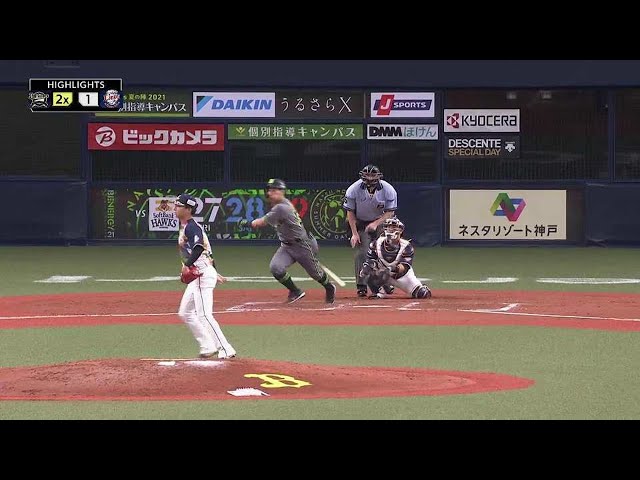 8/20 バファローズ対ライオンズ ハイライト