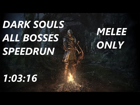 Dark Souls OG All Bosses Speedrun in 1:03:16