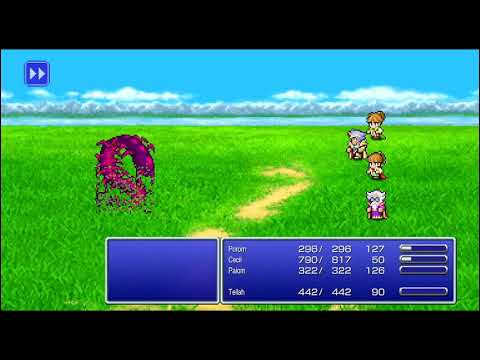 FF4 pixel remaster part 19: taking a detour to buy a knife for a child