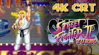 Super Street Fighter II Turbo - Ken (Arcade / 1994) 4K CRT