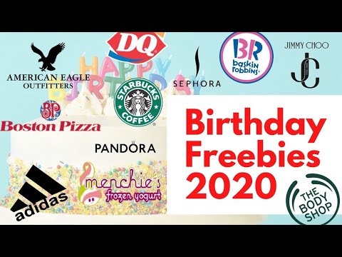 Birthday Freebies 2020 | Free food, drinks and...