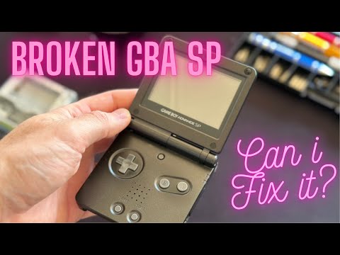 Broken Gameboy Advance SP Can I FIX it?