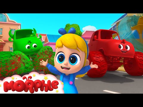 Monster Truck Madness | Morphle Vehicles | @MorphleTV | Mila and Morphle | Kids Cartoons