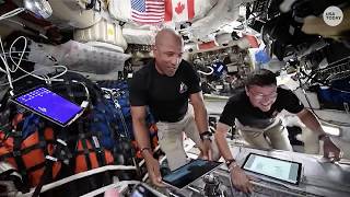 Artemis II astronauts, International Space Station crew talk space and moon mission experiences