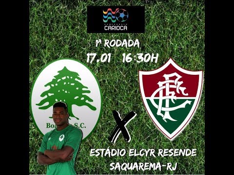 Carioca 2018 Série A   Boavista 3 x 1 Fluminense   2ª Fase   1ª Rodada