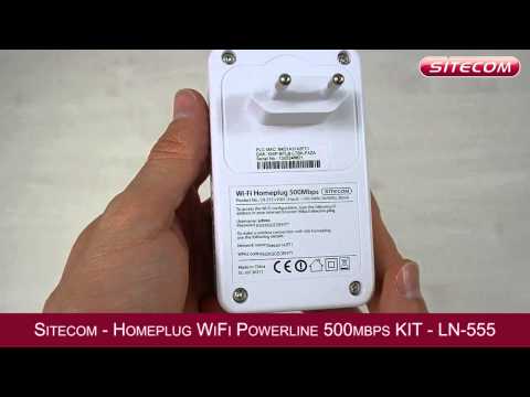 Sitecom Homeplug LN-555: Internet wireless in ogni stanza tramite la rete Powerline