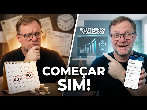 Investir Após os 40, 50 e 60 Anos: O Passo a Passo Atualizado para Iniciantes