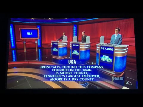Final Jeopardy - Patrick Curran Day 3 (1/9/23)