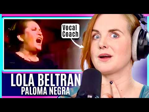 Mexican Queen of Ranchera! 🇲🇽 | Lola Beltrán - Paloma Negra - Vocal Coach Analysis & Reaction