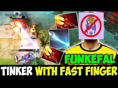 [Tinker]*Non-Stop! rampage !!! 31/8 kills FUNKEFAL moves!
