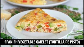 Spain's Most UNDERRATED Omelet | Tortilla de Pisto Recipe