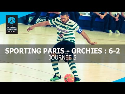 J5 : Sporting Paris - Orchies Douai (6-2), le résumé